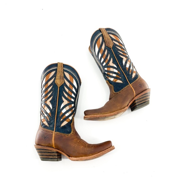 Ariat Gentry Narrow Square Toe Western Boot 8.5B - Picture 2 of 8